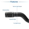 X Autohaux Steering Column Turn Signal Switch Lever No.8S4Z13K359AA for Ford Focus 08-11