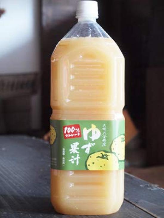 

Yuzu Juice Commercial Use 2000ml Large Capacity PET Bottle Oita One Village One Product Natural Natural Food Yuzu Vinegar at room [Ships temperature]