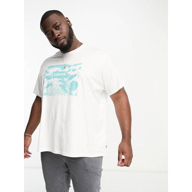 

Белая футболка Levi s Big & Tall с логотипом на груди