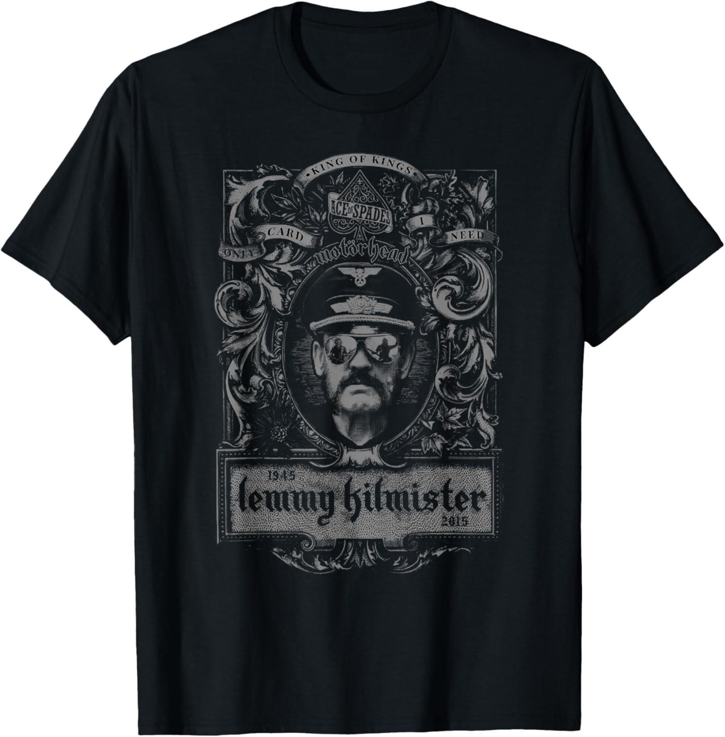 Motörhead - Lemmy Crest T-Shirt Mens Womens Tees Top S