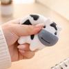 Soft Squeeze Cow Stress Relief Toy Durable PU Foam Material Cute Animal Shape for Sensory Play and Hand Exercise