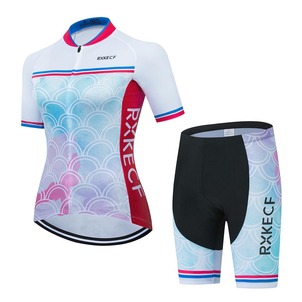 2026 Set Maglia da Ciclismo a Maniche Corte da Donna Abbigliamento Sportivo Kit Abbigliamento per Bici Mtb Maillot Ciclista Vestiti da Bicicletta