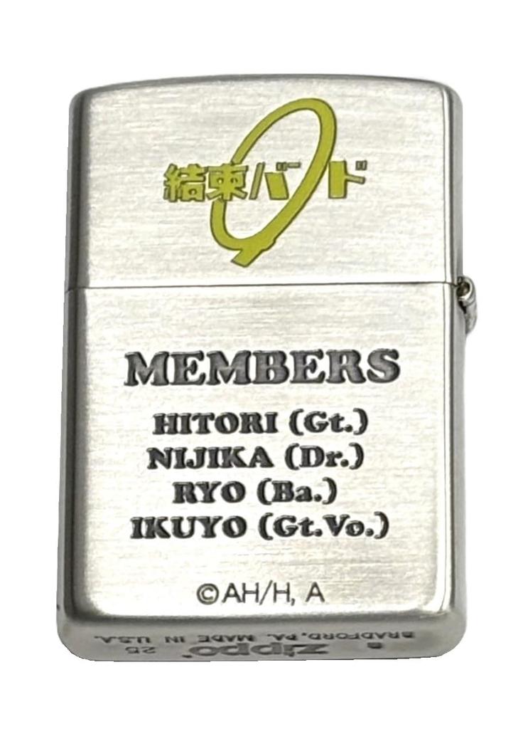 ZIPPO Anime "Bocchi the Rock!" Popular Gift (Silver E)