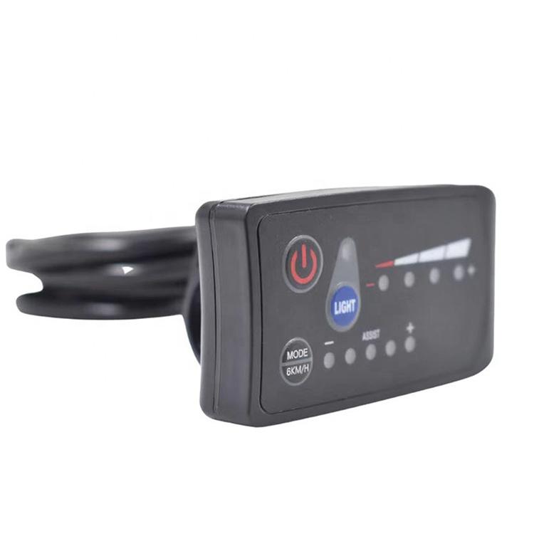 Fournisseurs 36V Vélo Électrique Affichage LED Ordinateur de Vélo Cyclisme Étanche Compteur de Vitesse Kilométrage Type Électronique Intelligent