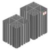 Interlocking Drainage Mats, 310x310 Mm, Garage Flooring Tiles, Non-Slip PP Drainage Floor Tile Shower Mat, Self-Draining, Easy Installation