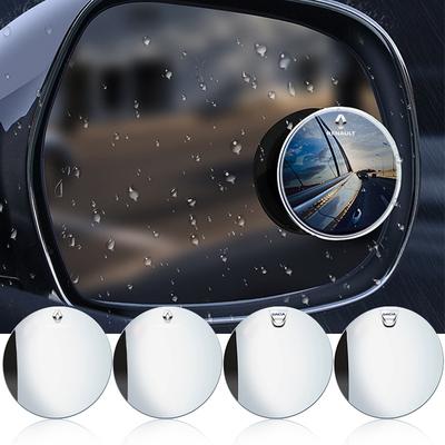 2Pcs 360 Degree Adjustable Car Blind Spot Rear View Mirror Wide Angle For Dacia Kangoo 2 Koleos 1 Modus Kadjar Captur Megane 1 2 3 4