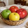 1/3Pcs Artificial Fruit Simulation Fruit Apple Pear Yellow Peach Pomegranate for Home Decor Fake Fruit Garden Table DIY Ornament