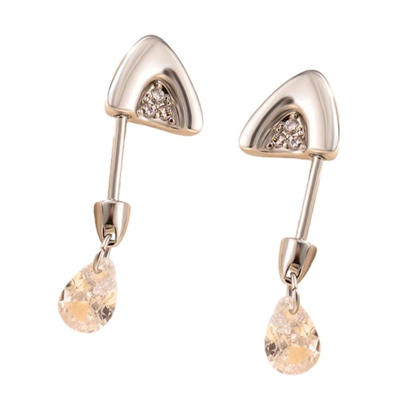 

Fashionable Droplet Shaped Cartilage Piercing Earrings Cartilage Studs Lightweight Body Jewelry For Daily Wear