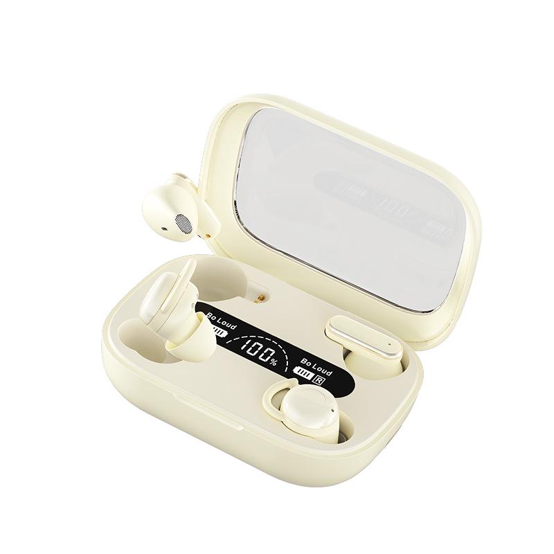 New Q6 Bluetooth Earbuds: High Sound Quality, Long Battery Life, Digital Display, TWS Design.