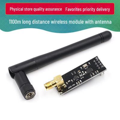 1100m Long-Range NRF24L01+PA+LNA Wireless Module with Antenna