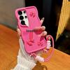 Samsung S25 Ultra Cute Cartoon Phone Case with Lanyard Hole for s24plus