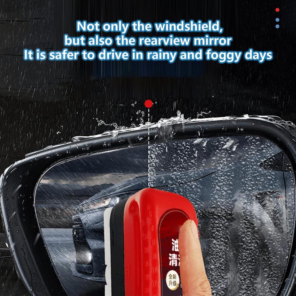 60ML/120ML Car Glass Oil Film Remover Glass Cleaning Board Hydrophobic Glass Coating For Windshield Clear Window Stain removal