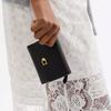 Coach Mira 11 Classic Logo Leather Wallet Women wallet Black CAO13-B4BK