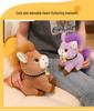 Year of the Horse Fluffy Pony Plush Mascot - Office & Home Decoration Gift