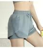 Women's High-Waisted Quick-Dry Yoga Shorts: 2-in-1 Running & Dance Fitness Outerwear