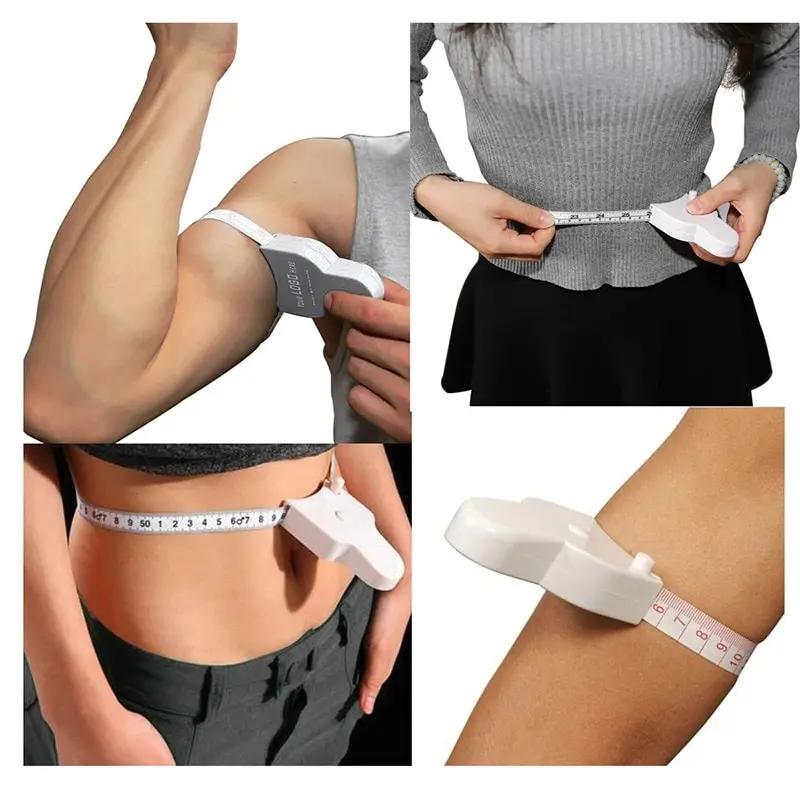 One-Button Automatic Measuring Tape - For Body Sewing Centimeter Ruler for DIY Crafting Waist and Height Measurement
