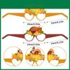 Paper Costume Glasses Photo Props For Kids And Adults Halloween And Festive Events