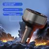 High Power Car Charger PD65W Retractable USB C Cable with 18W USB A /Type C Port Voltages Display Intelligent Protections