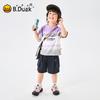 B.Duck Boys' Gradient Short-Sleeve T-Shirt
