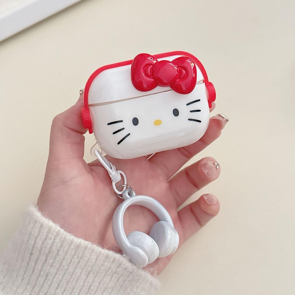 Creative Japanese and Korean rabbit suitable for airpodspro1/1 protective case pro1 wireless bluetooth 1/1 generation earphone case chain