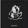 Dragon Ball Goku Vegeta Reflective Sticker Car Body Modification Sticker Motorcycle Front Windshield Sticker
