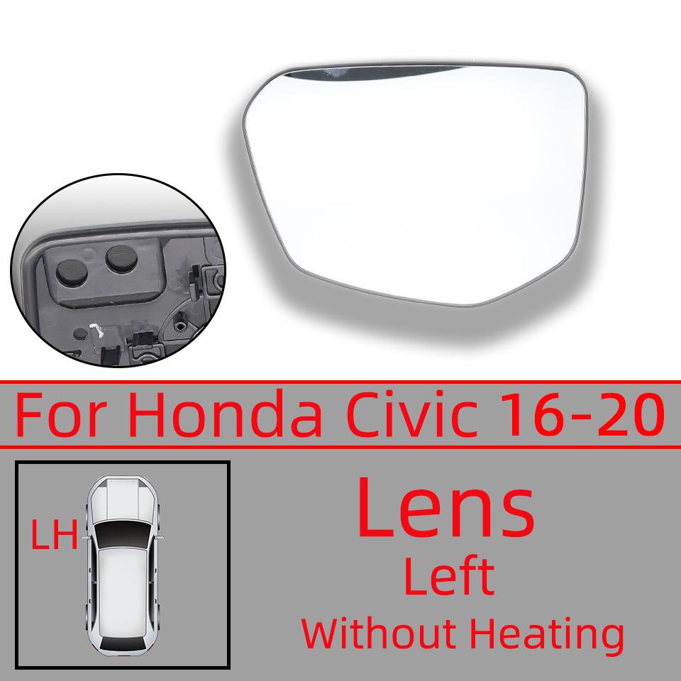 Left And Right External Rearview Mirror Lower Cover Cap Wing Side Mirror Lower Shell For Honda Civic 2016 2017 2018 2019 2020