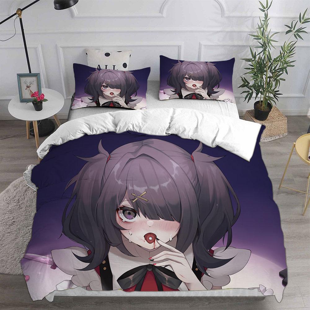 Needy Girl Overdose Bedding Sets Bed Cover Comforter Duvet Cover Pillow Case 2-3 Pieces Sets Teenagers Children'S Gifts