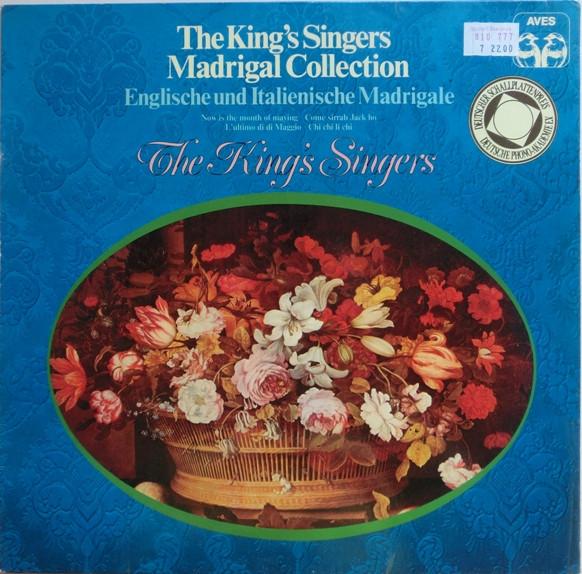 LP Record KING'S SINGERS - Madrigal Collection 161509 AVES Germany Classical Used