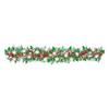 6.5ft Christmas Snowflake Tinsel Garland Faux Greenery Metallic Twist Garland for Indoor Outdoor Porch Window Fireplace Wall Holiday Decor