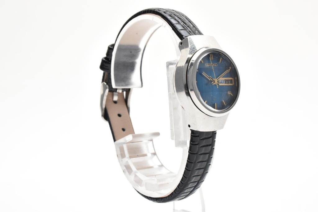 Used SEIKOWatches Stainless Steel Women blueDial