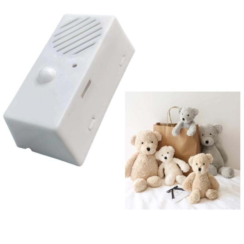 Pressable Music Box Button Play Recordable Sound Module for Plush Toy Birthday Gift Recordable Music Recording Box