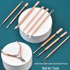 Rose Gold Stainless Steel Cuticle Remover & Pusher Manicure Tool Set