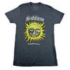 Camiseta Sublime Sun Logo Long Beach CA Camiseta Gráfica Gris Grande Camiseta de Banda Grunge