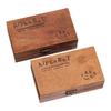 70-Piece Retro Wooden Stamp Set: Uppercase, Lowercase, Numbers, Cursive & Standard