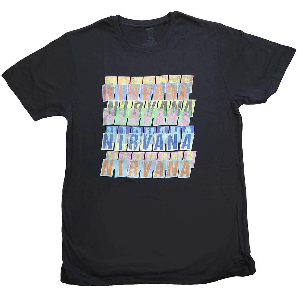 Nirvana Unisex Tshirt Repeat S