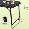 Aluminum Alloy Iron Mesh Folding Camping Table