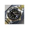 Invicta Pro Diver Quartz Watch 37.5mm Steel Gold Stainless Steel Strap Black Dial Men