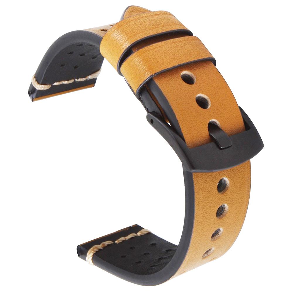 

Watch Straps Leather Breathable 20mm 22mm Cowhide Watchbands For Men s Watch Accessroies Universal Bracelet 22mm