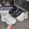 Children's New Sports Shoes 2025 Autumn Comfortable and Breathable Double Mesh Medium and Older Children's Fashion Casual Shoes Girls Classmates