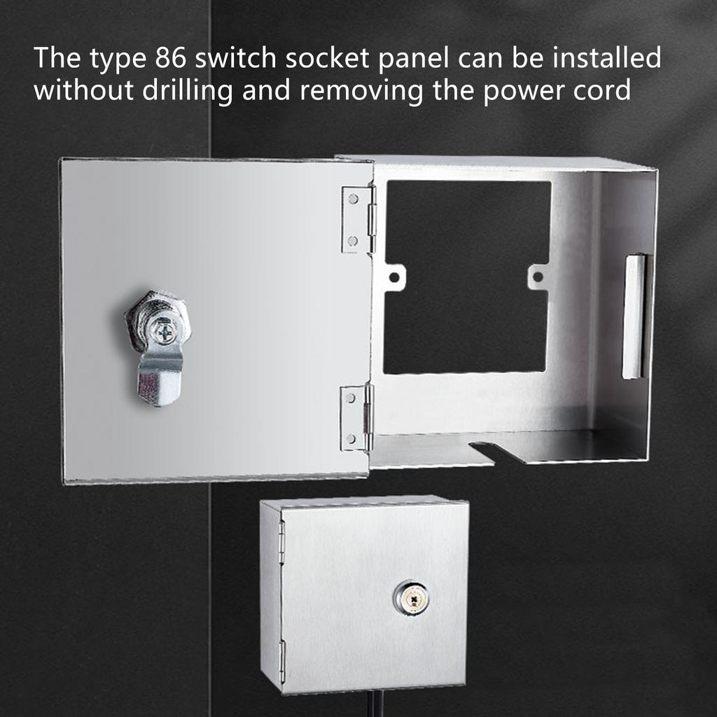 Portable Sturdy Without Theft Electrical Box Weatherproof Designs for Secure Outdoor and Indoor Socket Protective