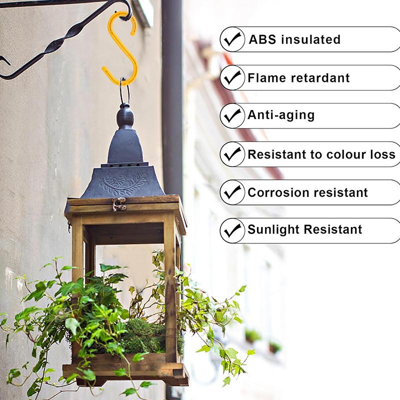 Multifunctional High Hardness Hook for Greenhouse Ventilation Strong Load Bearing for Plant Hanging System