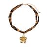 Adjustable Velvet Choker Necklace Heart Pendant Layered Chain Jewelry Alloy Conch Starfish Pendant Jewelry For Women