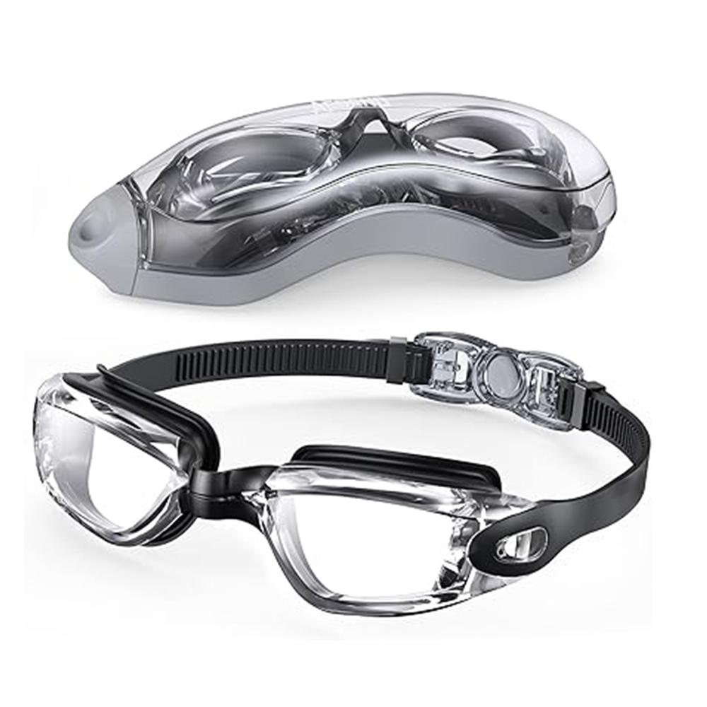 HD Anti-Fog Swim Glasses for Adults Smart Swimming Goggles Set with Prescription