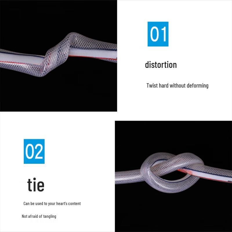 Transparent Flexible Pressure-Resistant Plastic Water Hose