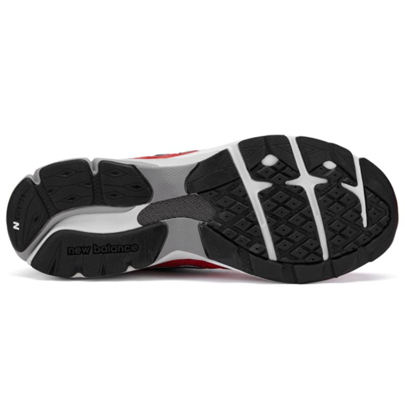 New Balance 990v3 MiUSA Rote Wildleder-Sneakers M990PL3