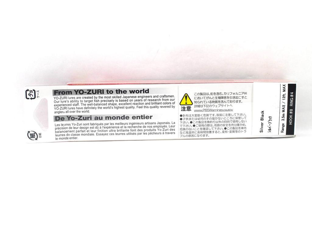 Yo Zuri Crystal Minnow DD 90 mm Floating Lure R1134-C4 (2301)