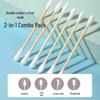Meiliya Multi-Tip Bamboo Cotton Swabs Set