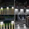 Outdoor Solar Deck Lights Solar Step Lights Waterproof Led Solar Lights White Light for Outdoor