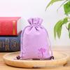 Blank Cotton Canvas Drawstring Bag for Custom Logo and Storage