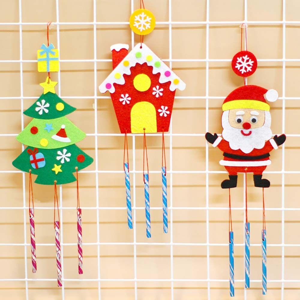 For Kids Children Hangings Stickers Wind Chimes Windbell Christmas Toys Christmas Decoration